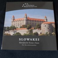 Комплектен сет - Словакия в крони и Евро серия 2009 от 1 цент до 2 евро, снимка 1 - Нумизматика и бонистика - 44328874