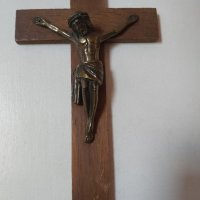 Стар кръст , Исус Христос 25х15см, снимка 11 - Други ценни предмети - 41394468