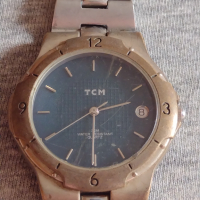 Оригинален мъжки часовник TSM QUARTZ WATER RESIST с красива верижка стилен дизайн - 15224, снимка 1 - Мъжки - 36242830