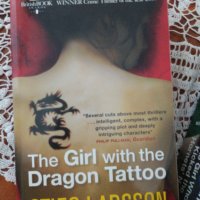 Трилогията  на Ларсон"Момичето с татуирания дракон", на английски език , снимка 2 - Художествена литература - 42005892