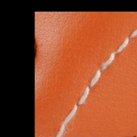 Оранжева чанта , естествена кожа, снимка 5 - Чанти - 36058253