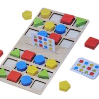 Игра с карти и форми, снимка 1 - Игри и пъзели - 40435450