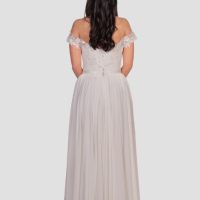 Сватбена / булчинска рокля в цвят Айвъри, снимка 6 - Сватбени рокли - 44823518