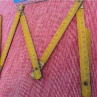 дървен метър антика от 60те години  Bahco Sweden, снимка 3 - Други инструменти - 34479397