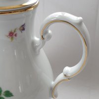 Порцеланов чайник с позлата - Бавария , снимка 4 - Антикварни и старинни предмети - 40506327