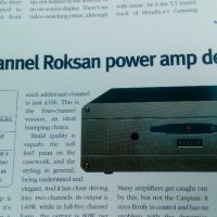 ROKSAN CASPIAN-High-End 5 channel power amplifier/ av surround processor-preampliefier / FM tuner / , снимка 17 - Ресийвъри, усилватели, смесителни пултове - 39044224
