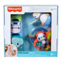 Комплект Fisher Price Hello Senses, 6м+ HFJ93, снимка 1 - Музикални играчки - 38821416