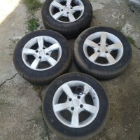 Летни гуми с джанти , снимка 1 - Гуми и джанти - 41711484