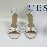 Guess white, снимка 3 - Дамски обувки на ток - 41288214