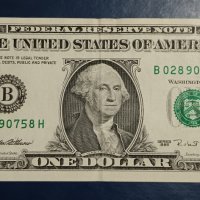 1 долар САЩ 1995 Америка 1 долар 1995 Банкнота от САЩ , снимка 3 - Нумизматика и бонистика - 44150932