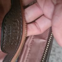 Gucci/Гучи естествена кожа, снимка 14 - Чанти - 35716628