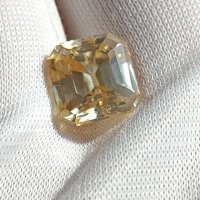 Спешно Рядък Златен Фенси Asscher 3+карата Диамант Мойсанит Diamond Moissanite, снимка 5 - Други - 35754406
