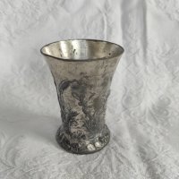 Чаша в стил  Secession WMF, снимка 4 - Антикварни и старинни предмети - 39047447