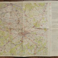 Авто карта на Прага-1971г., снимка 1 - Други - 35857699