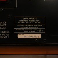 PIONEER SX-D5000, снимка 11 - Ресийвъри, усилватели, смесителни пултове - 40581746