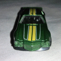 Hot Wheels 1970 Green Camaro TM GM 1/64, снимка 8 - Колекции - 38213738