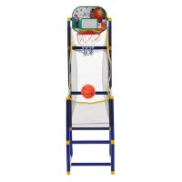 Детски баскетболен кош с мрежа, снимка 2 - Играчки за стая - 40813610