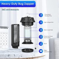 Нова електрическа Лампа за убиване на комари мухи 20W UV светлина Дом Градина, снимка 4 - Други стоки за дома - 41922965