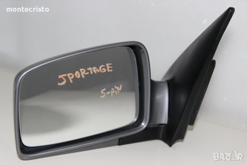 Ляво електрическо огледало Kia Sportage JE (2004-2007г.) 5 пина / 876101F300 / ✔️Цвят: Сив, снимка 1