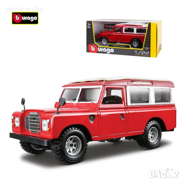 Метални колички: Land Rover Series , снимка 1