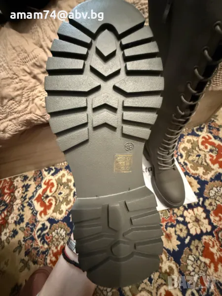 Високи ботуши(нови) N 38, снимка 1