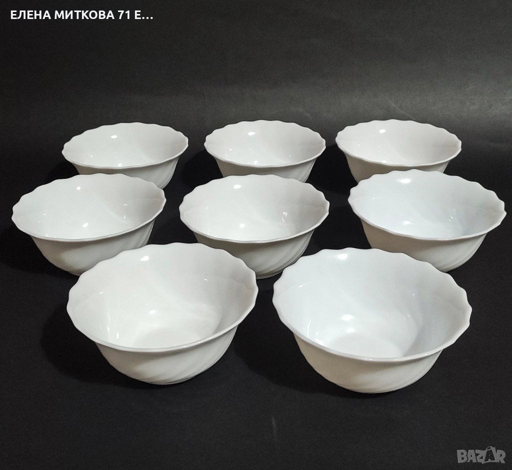 8 бр.купички от аркопал, снимка 1