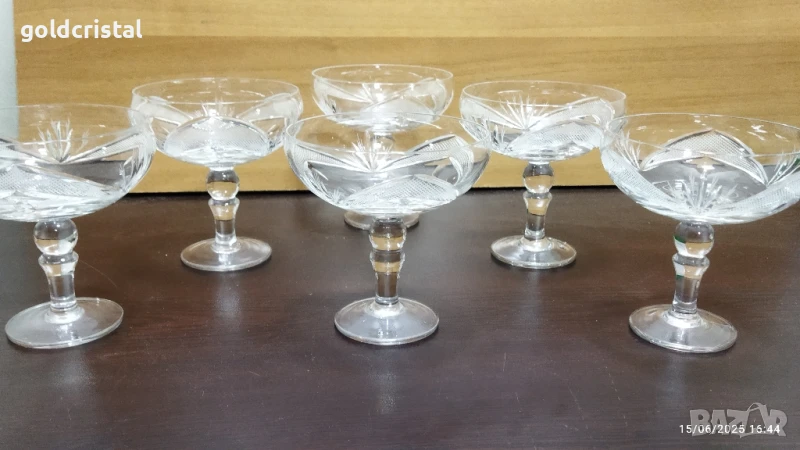 кристални чаши Рамона , снимка 1