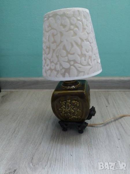 стара настолна лампа арт нуво, снимка 1
