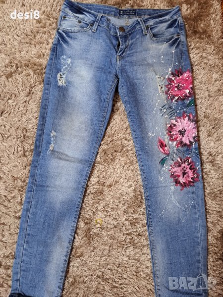 Дамски дънки 2 бр., снимка 1