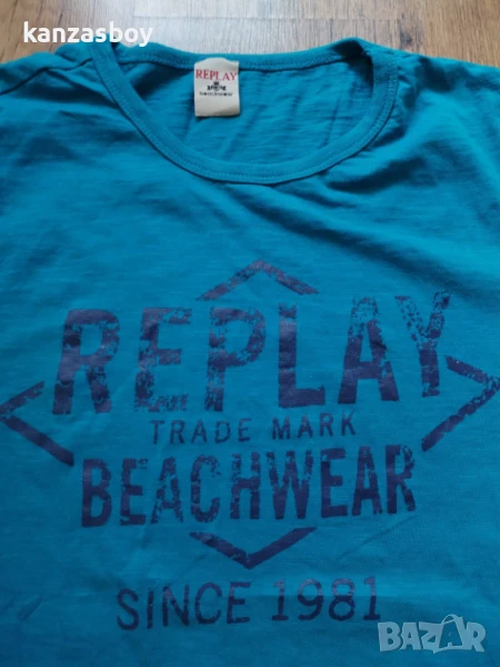 Replay - страхотна мъжка тениска КАТО НОВА М, снимка 1