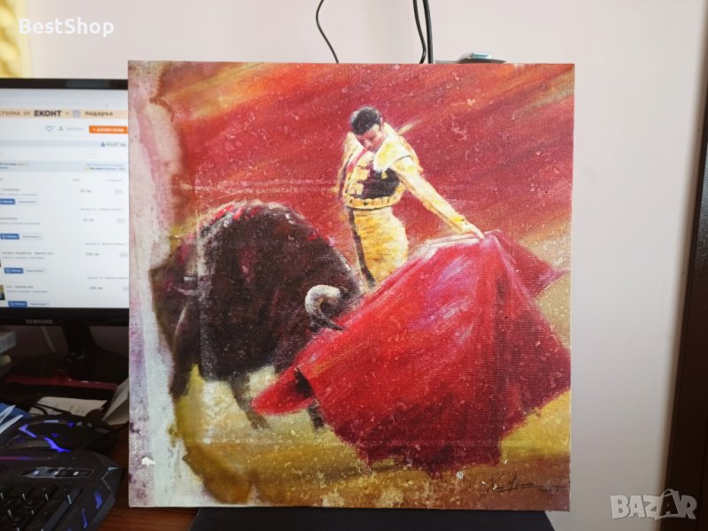 Картина Матадор - Корида, снимка 1
