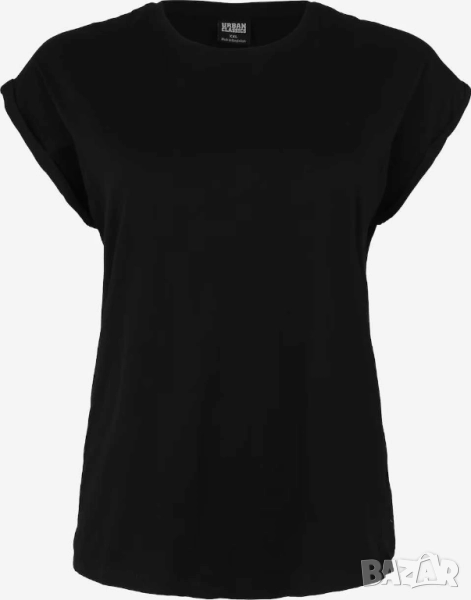 Дамска тениска Urban Classics, 100% памук, Черна, XL, снимка 1