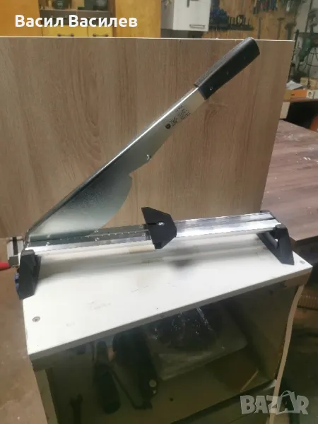 Гилотината за рязане на ламинат WOLCRARAFT, снимка 1