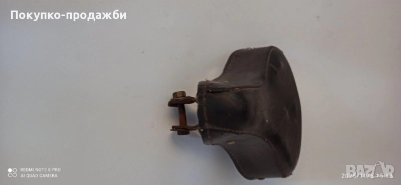 седалка за велосипед детско колело ретро кожена, снимка 1