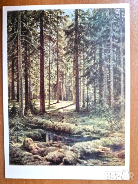 Пощ. картичка   СССР - по  Шишкин 1968 г., снимка 1