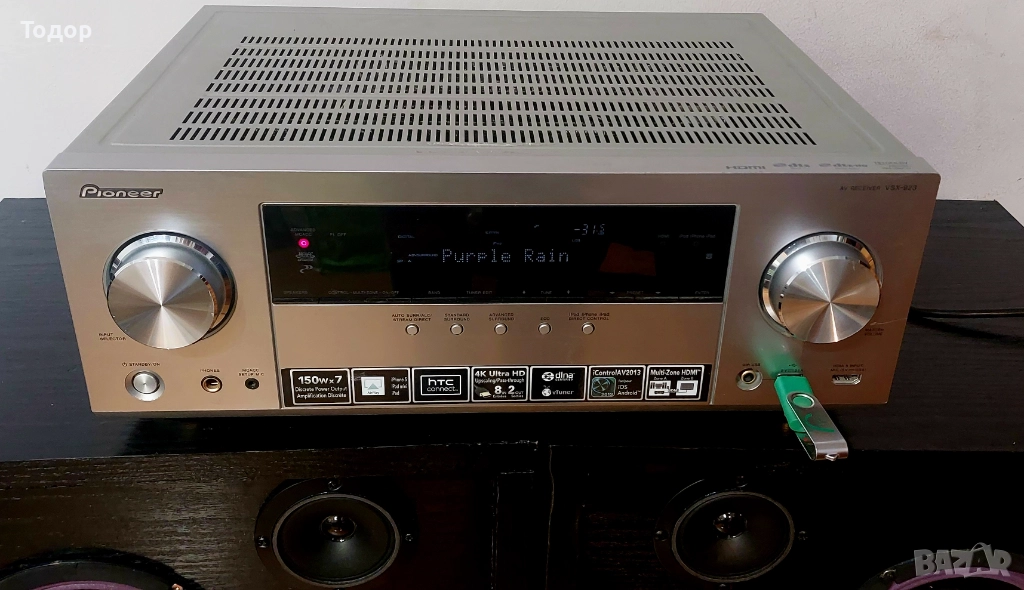 Pioneer AV-RECEIVER  vsx-923, снимка 1