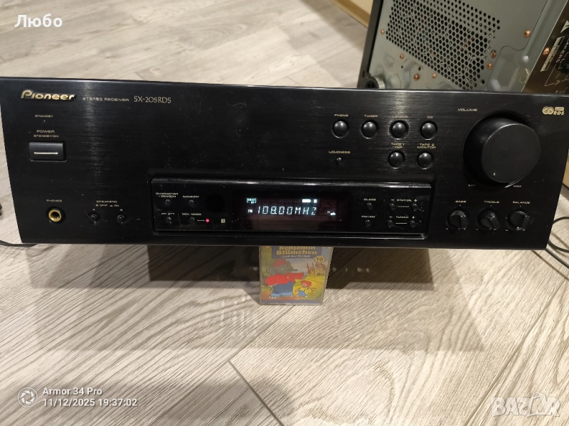 Усилвател ресиивър PIONEER SX-205 rds, снимка 1