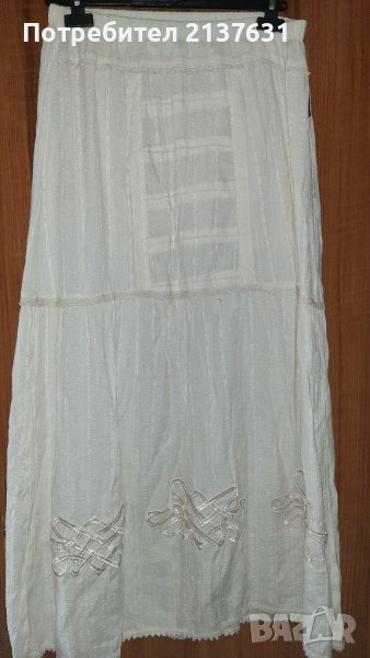 ДАМСКА ДЪЛГА  ПОЛА  - Размер L , снимка 1