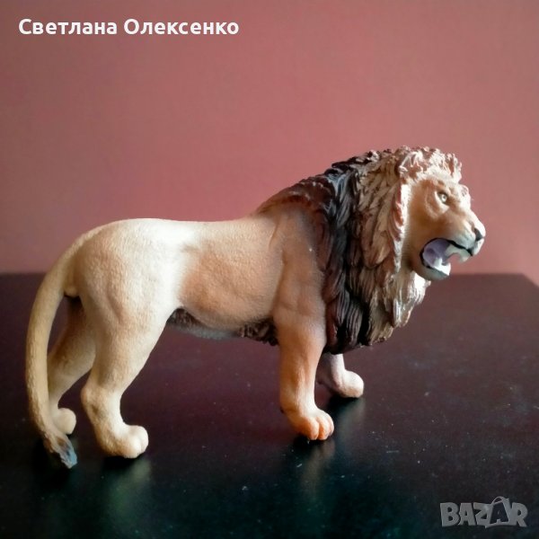 Колекционерска фигурка Schleich Lion лъв 2014 14726, снимка 1