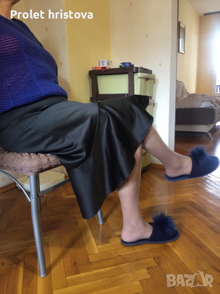 Красиви и елегантни поли - сатен и памук, снимка 1