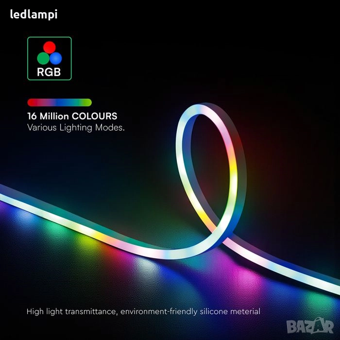 LED NEON Лента Комплект RGB MAGIC 5V, снимка 1