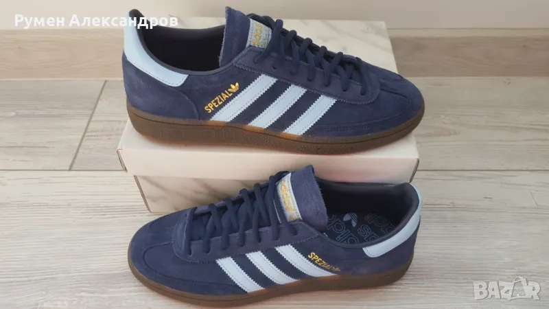 Чисто нови велурени мъжки маратонки Adidas Spezial р-р 42, снимка 1