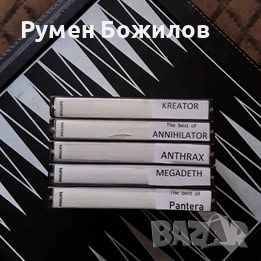5 касети като нови с ТРАШ Метъл, снимка 1