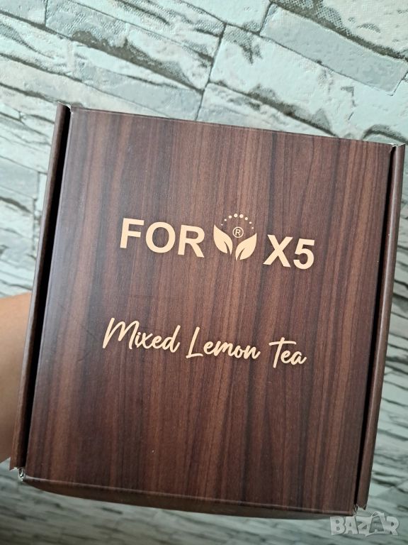 Mixed lemon tea, чай за ОТСЛАБВАНЕ и Detox, ForX5, детокс турски, снимка 1