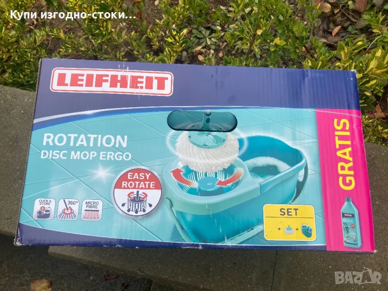 Leifheit диск моп - rotation disc mop ergo, снимка 1