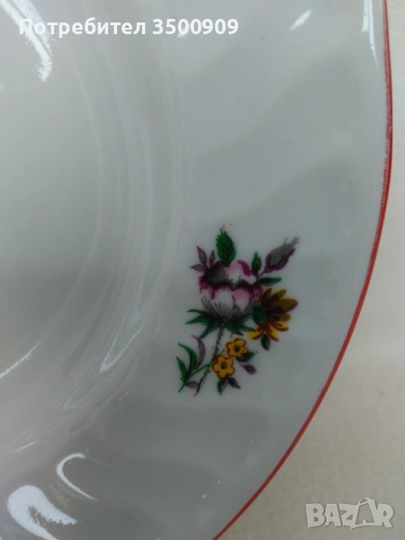 чинии - български порцелан, снимка 1