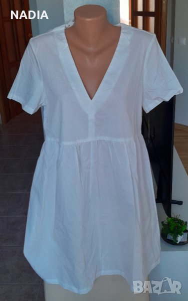 Бяла рокля на hm, снимка 1