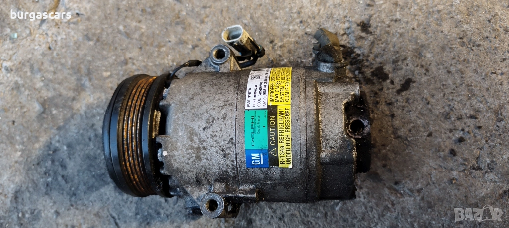 Компресор климатик 9165714 Opel Meriva 1.4-90к.с. - 120лв, снимка 1