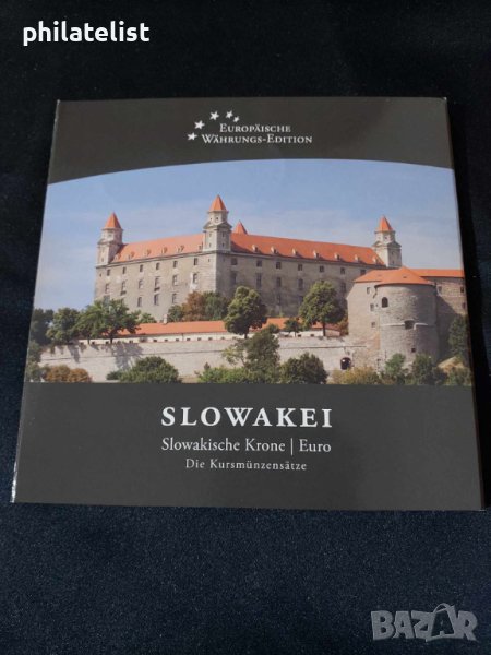 Комплектен сет - Словакия в крони и Евро серия 2009 от 1 цент до 2 евро, снимка 1