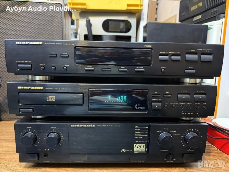 MARANTZ СЕТ PM-25 Усилвател/CD-38 CD Player/ST-48 Радио , снимка 1